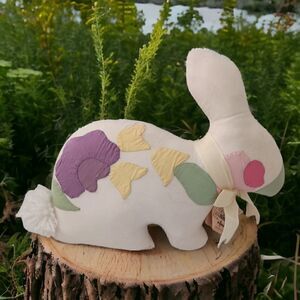 Hand Quilted‎ Bunny Rabbit Country Quilt Creations Susan Wyssman Easter Spring.